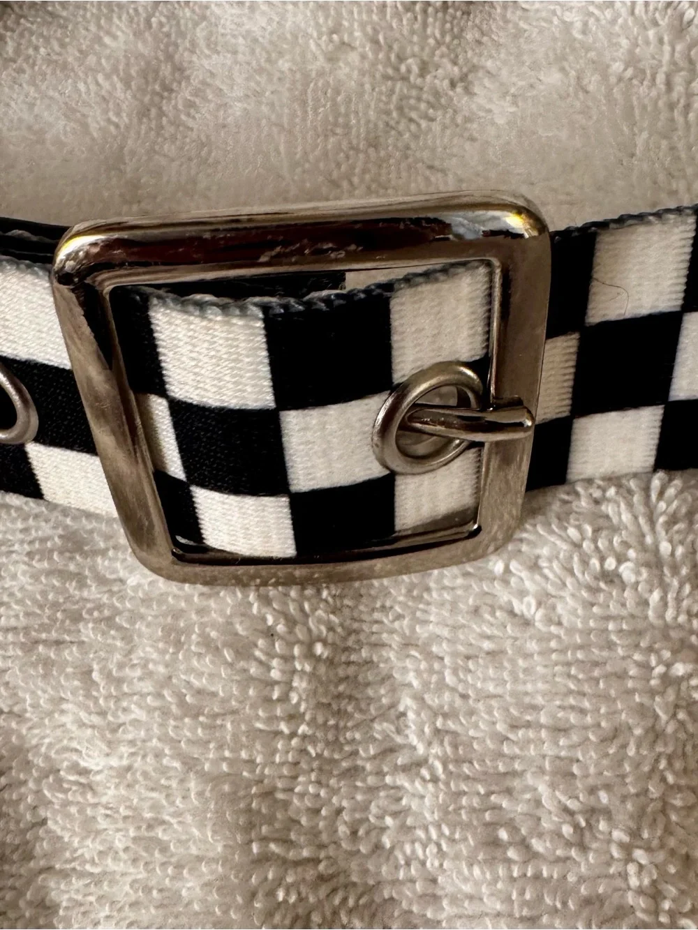 Black & White Block Belt